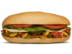 Image of a veggie shorti sandwich. 
