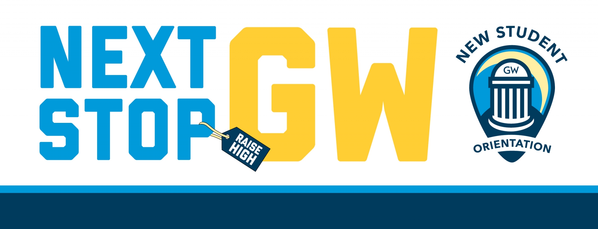 Next Stop, GW! Logo