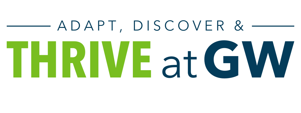Adapt, Discover & Thrive at GW